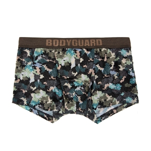 平角内裤 BODYGUARD超薄透气凉爽休闲时尚 印花柔顺中腰高弹男士