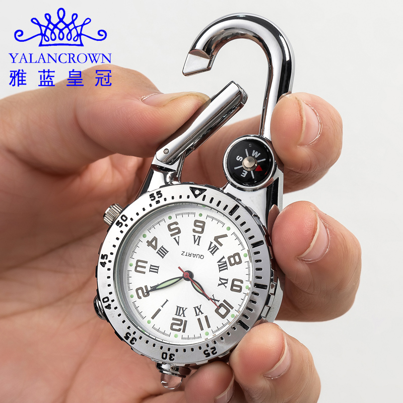 雅蓝皇冠登山扣护士表