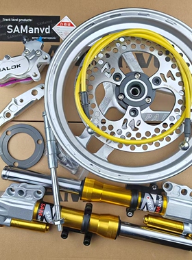 适用于九号MZ/N385/NZ深远E4小牛n1s前面一套31芯鲍鱼卡钳套件