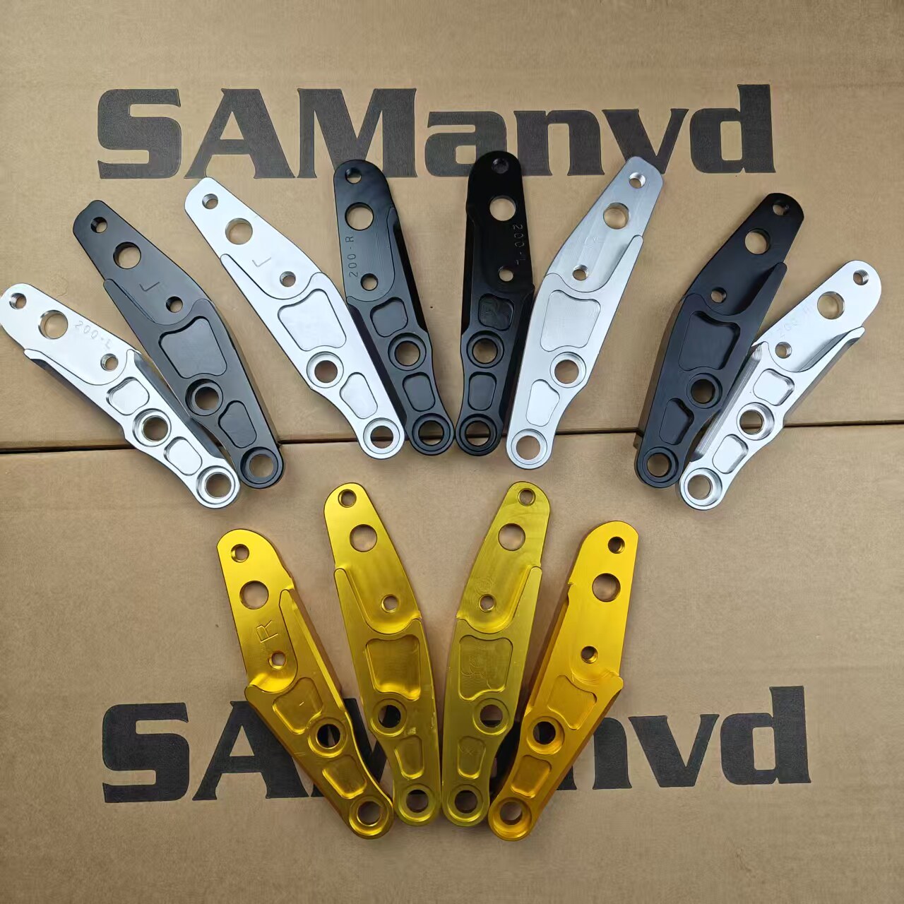 法斯特前减震27/30/31/33芯鲍鱼转接码非明哲佛兰多200/220碟刹盘