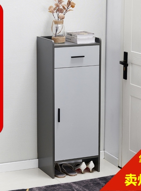 鞋柜家用门口外经济型简约现代大容量收纳窄小型入户楼道轻奢鞋架