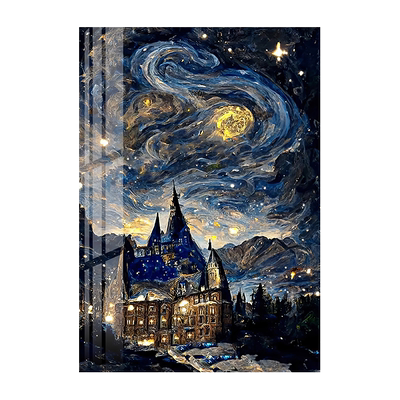 梵高星空新款线绣十字绣