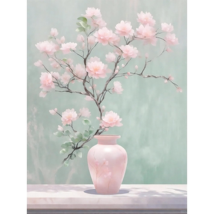 喜上眉梢高级感十字绣2026新款线绣客厅刺绣卧室餐厅新品小件简单