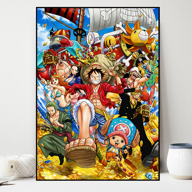 海贼王新款线绣十字绣