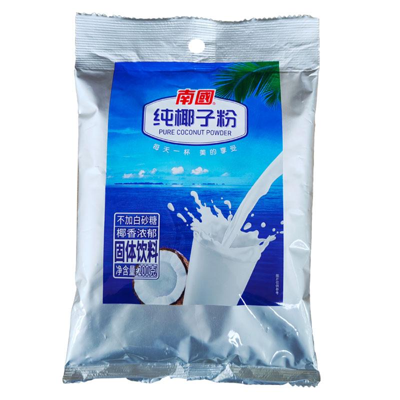 南国纯椰子粉200g的冲饮椰汁原