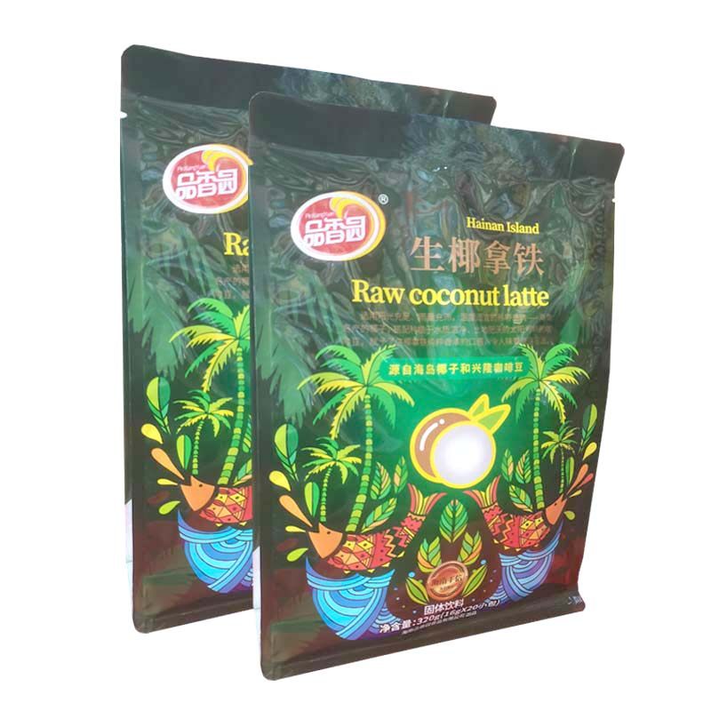 品香园生椰拿铁320gx2包提神速溶咖啡粉学生椰奶味独立包装