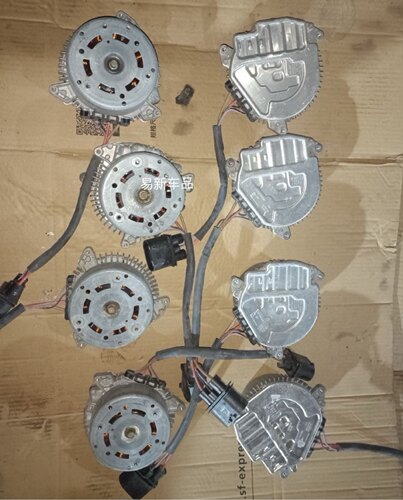 奔驰w205 c180 c260 c200 电子扇马达电机扇叶插头原装拆车件二手