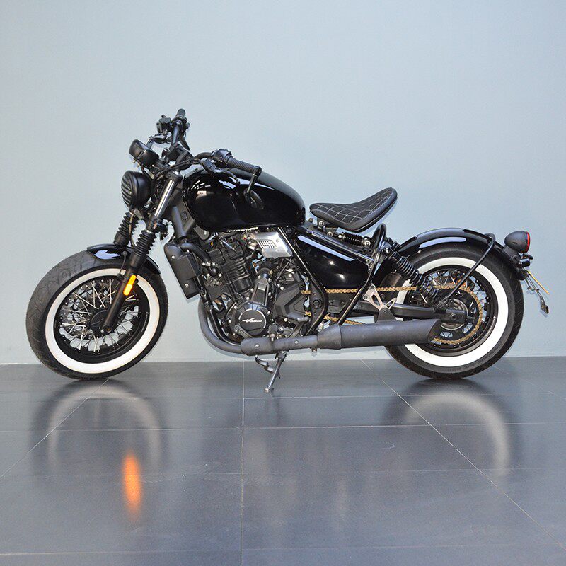 长江bobbie400/700bobber改装配件摩托车坐垫套前挡泥板侧护板