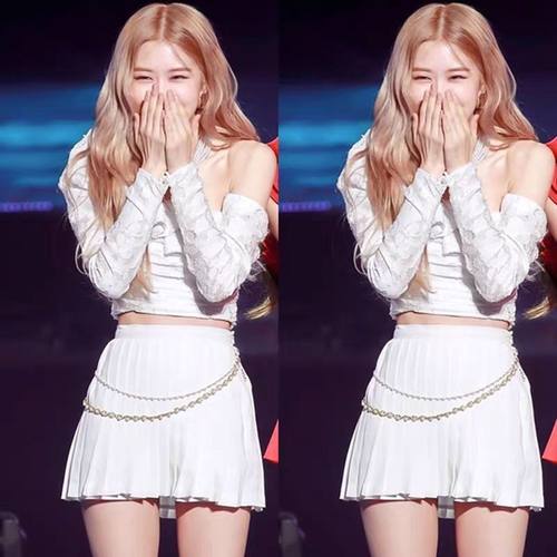 Rose朴彩英同款韩舞蹈服女团打歌服ds现代性感爵士舞台演出服套装