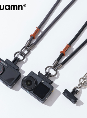 适用DJI大疆Action6挂绳运动相机配件action5pro防丢绳360挂脖a4