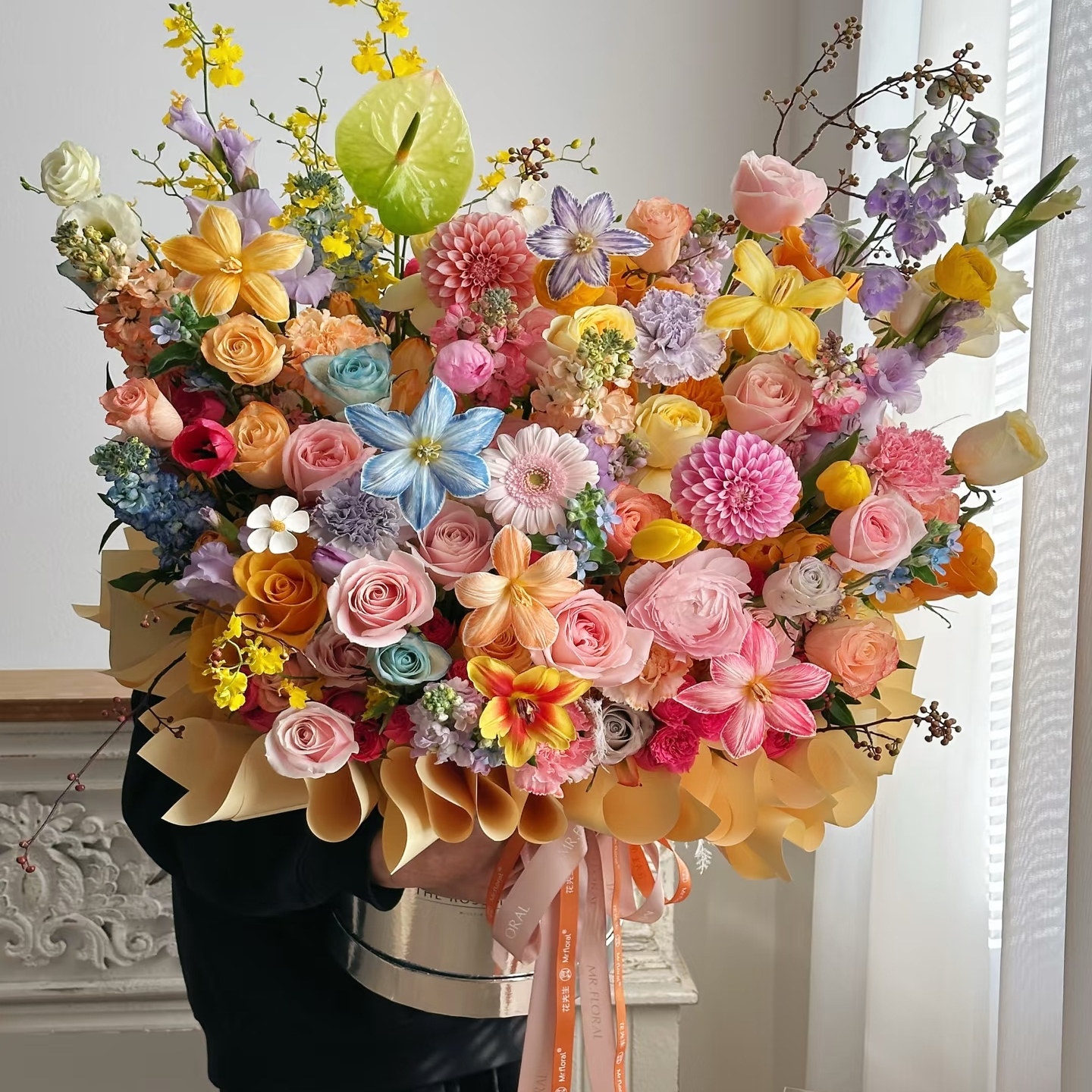 北京鲜花同城速递配送超大花篮杭州上海深圳广州天津香港花店送花