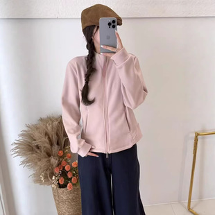 园园美衣卫衣打底衫打底衫慕丝绒亲肤软糯开衫长袖打底打底衫上衣