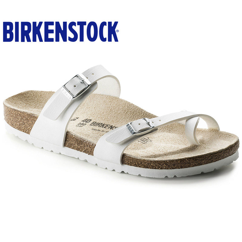 birkenstock时尚风套趾软木拖鞋