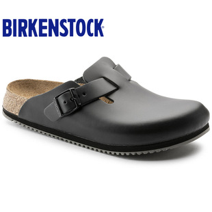 半包牛皮Boston 德国进口防滑工作鞋 勃肯软木拖鞋 BIRKENSTOCK正品