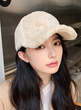 棒球帽女秋冬跨境新款加