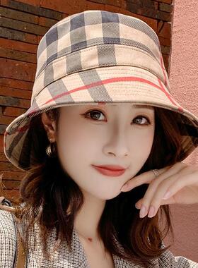 盆帽女新款韩版英伦礼帽秋冬