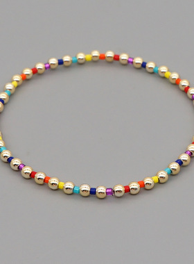 波西米亚几何型手链女