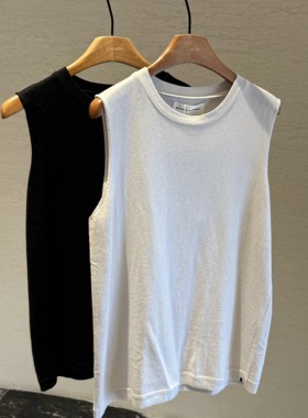 extreme cashmere | N°408 MUSCLE棉混纺圆领细腻针织毛背心