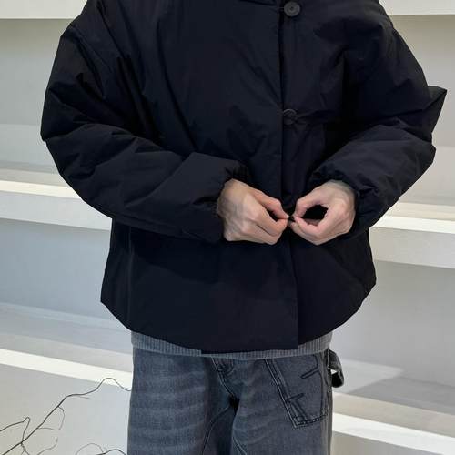 经典款休闲宽松棉服短款