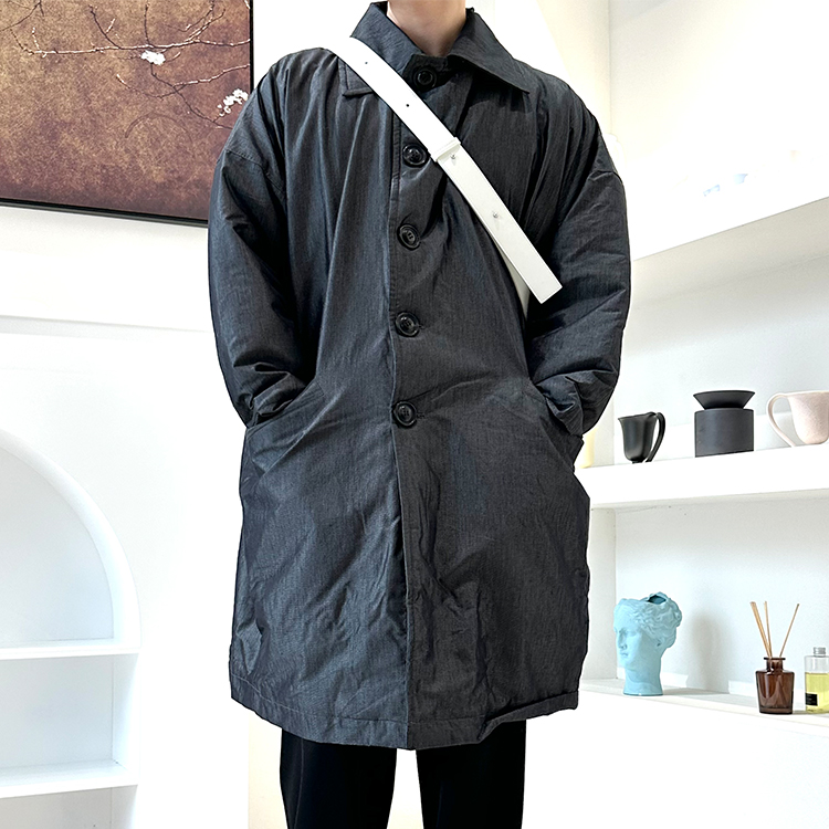 PRONOUNCE男士中长款棉服外套