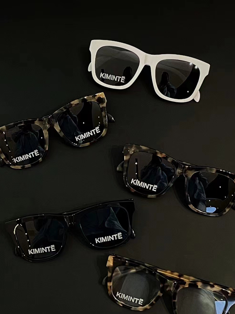 KIMHEKIM情侣款黑色墨镜太阳镜