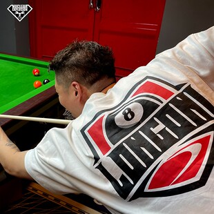 幸运之盾longoni意大利球杆奢侈品牌龙古尼春夏短袖T恤