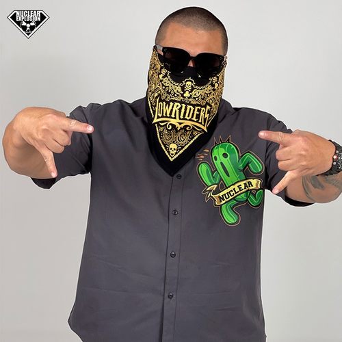 核爆炸仙人掌复古短袖衬衫