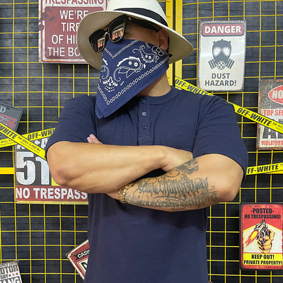 核爆炸竹节棉大码短袖polo亨利衫