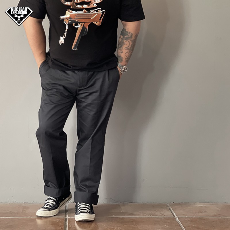 核爆炸西海岸直筒春秋半脱浆西裤