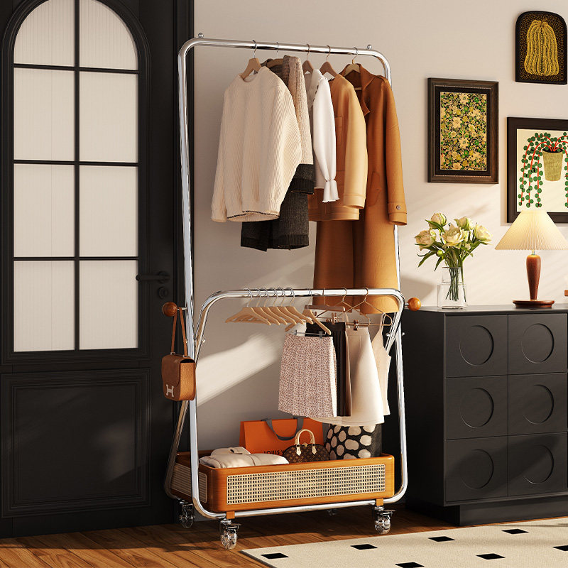 a生进门衣帽架鞋架一体门口置物