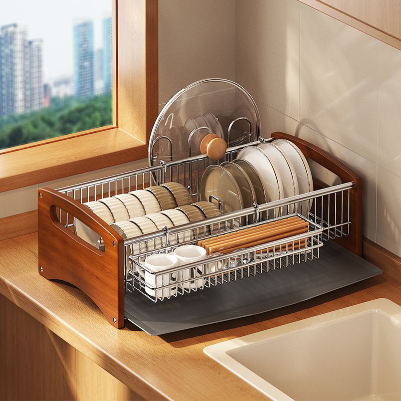 a生放碗碟子盘子收纳架厨房台面
