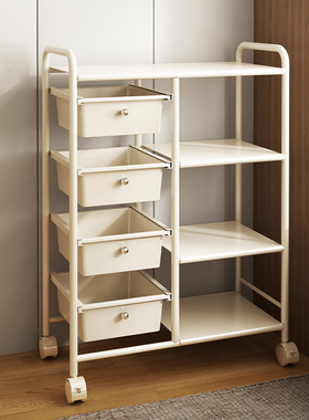 a生厨房电器置物架落地多层家用杂物架零食储物架水果蔬菜收纳篮