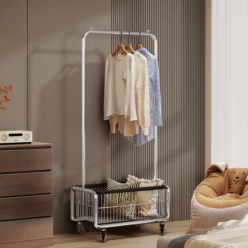 移动挂衣架落地卧室轻奢衣帽架