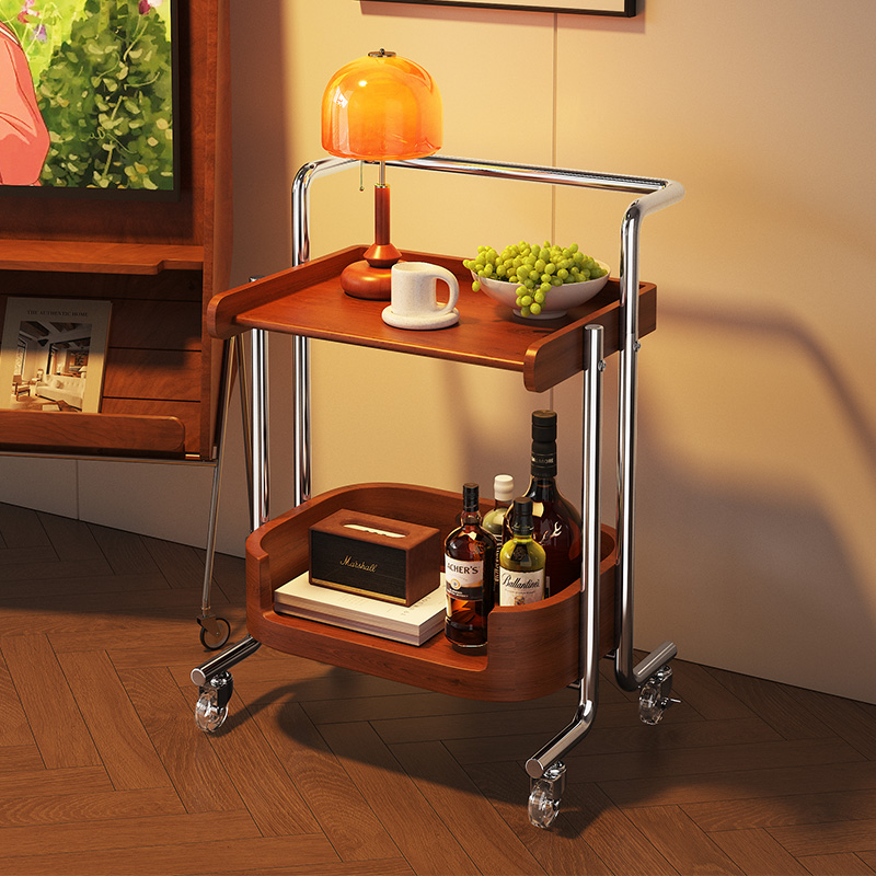 a生中古小推车可移动客厅置物架