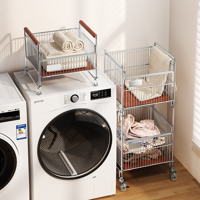 a生脏衣篓高颜值轻奢移动洗衣篮