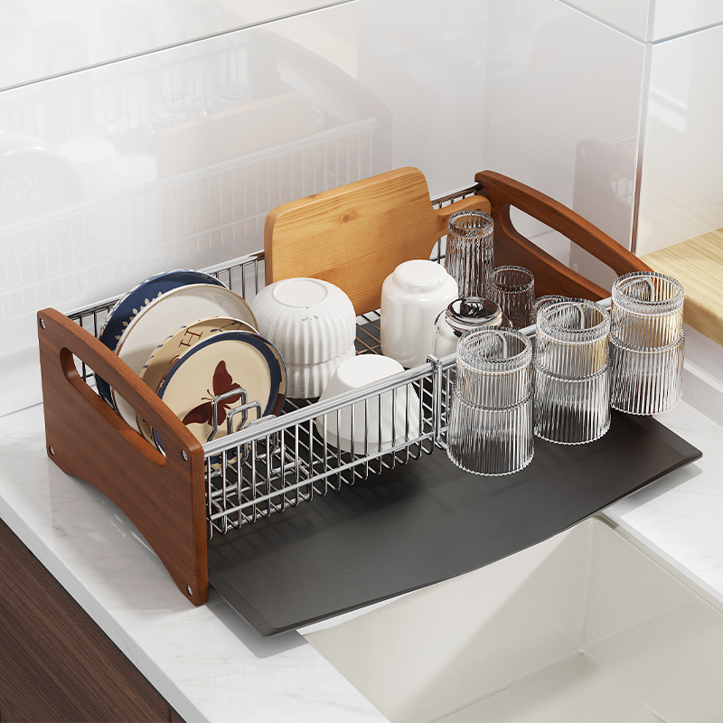 a生厨房沥水架水槽边台面收纳架