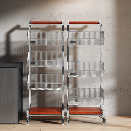 a生中古厨房置物架收纳分层推车