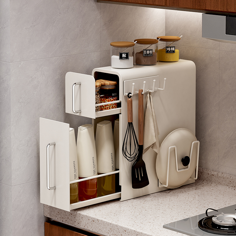 a生厨房台面转角调料品置物架子