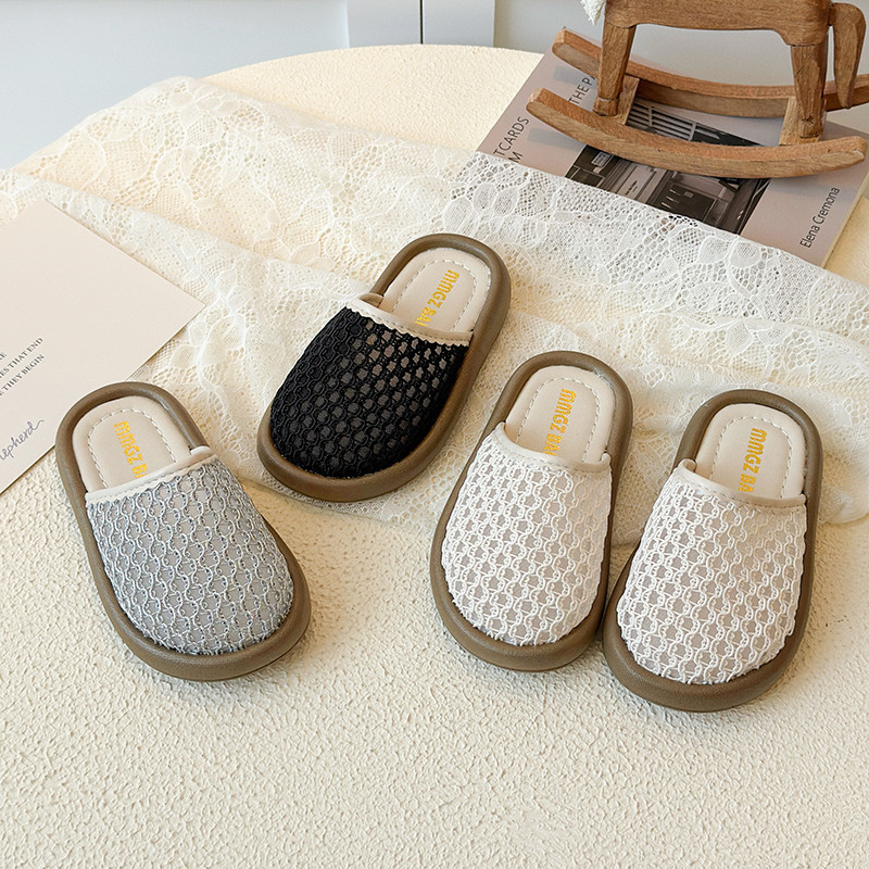 洋气镂空网纱拖鞋男儿童凉拖男女童休闲风春夏软底韩版宝宝包头鞋,童鞋/婴儿鞋/亲子鞋,儿童凉拖鞋,淘宝优惠券,粉丝福利购,淘宝优惠卷