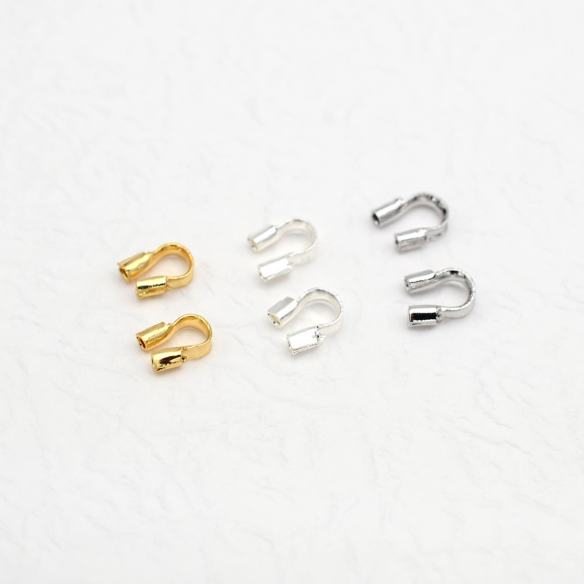 18K包金diy配件保色14K金马蹄扣