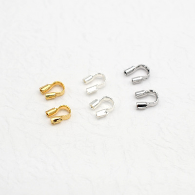 18K包金diy配件保色14K金马蹄扣