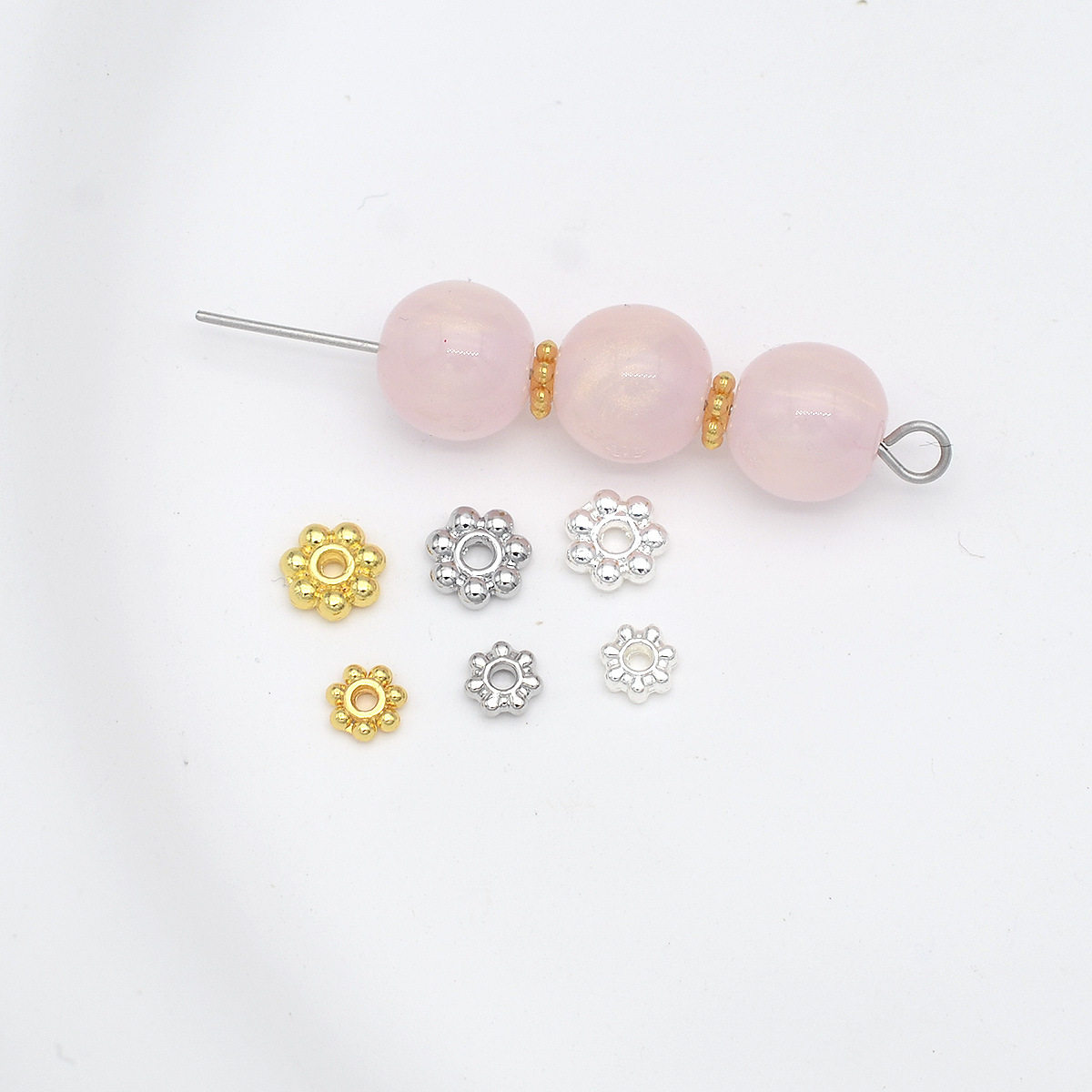 18k保色铜镀真金雪花隔片diy手工手链项链饰品配件串珠隔珠垫片,饰品/流行首饰/时尚饰品新,其他DIY饰品配件,淘宝优惠券,粉丝福利购,淘宝优惠卷