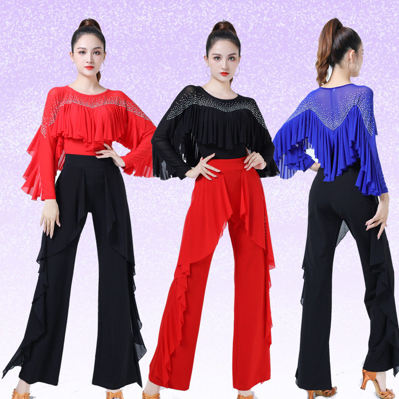 吉特服装女新款荷叶广场舞