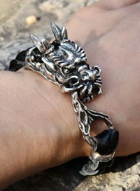 男女霸气机车龙头造型