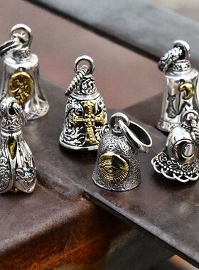 GV女士925纯银精工小铃铛吊坠