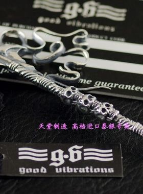 纯银朋克风男士吊坠