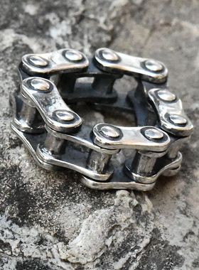 男女嘻哈潮款厚重摩托车机车链条