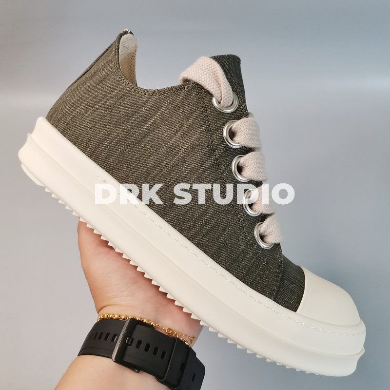 Gray Low-Top