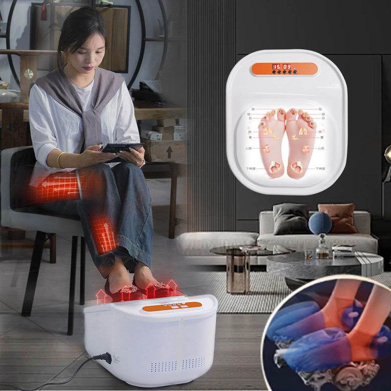 新款脚灸仪专用养生仪远红外内透加热仪器家用熏蒸仪多功能理疗器