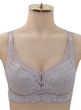 奥丽侬薄棉杯3/4夹棉杯聚拢定型四排扣收副乳金妆文胸OGW2281